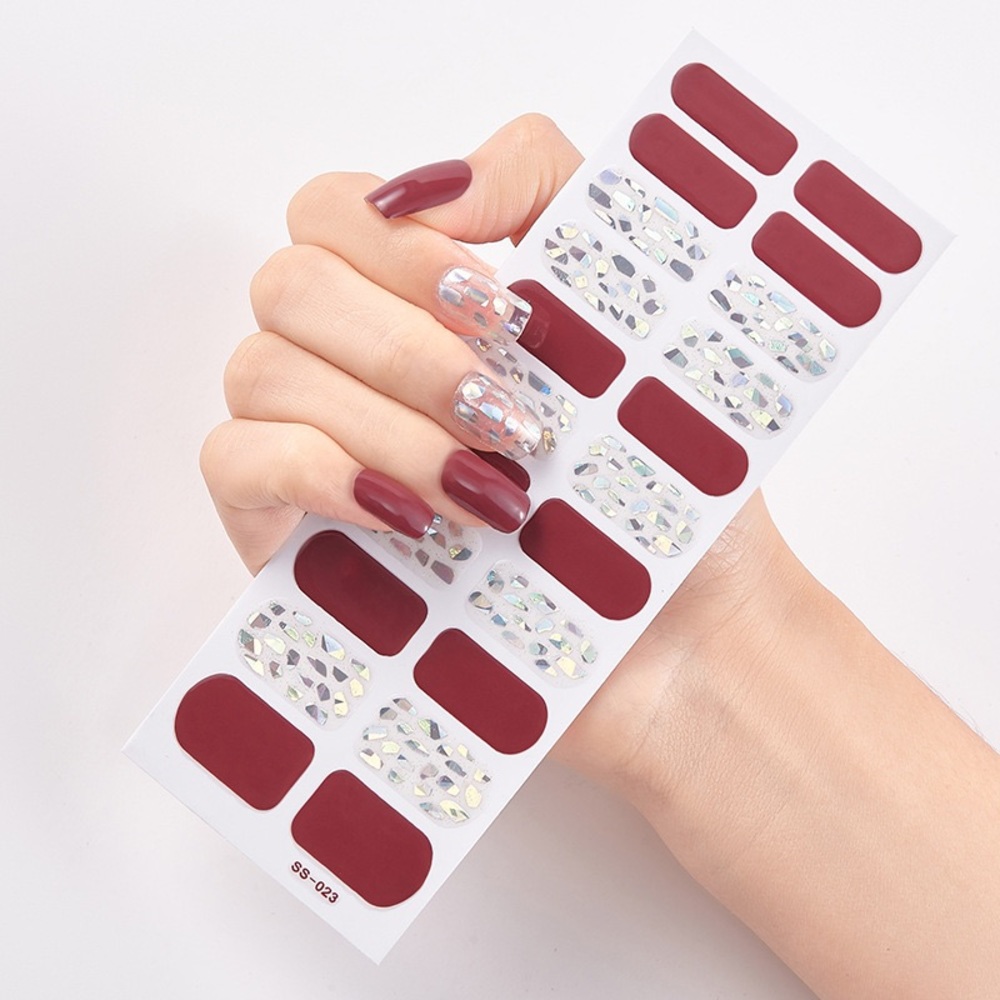 6 sheets for $20 Nail Wrap strips stickers - SS023